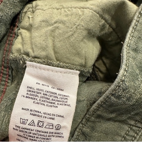 Anthropologie Pilcro the Wanderer Palm leaf pattern Size 30 - Picture 4 of 5